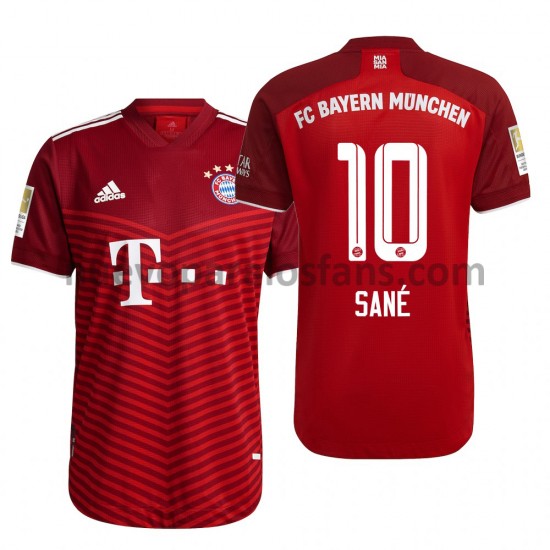 Camiseta de Fútbol Bayern de Múnich Leroy Sane 10 Casa 2021-2022 Manga Corta