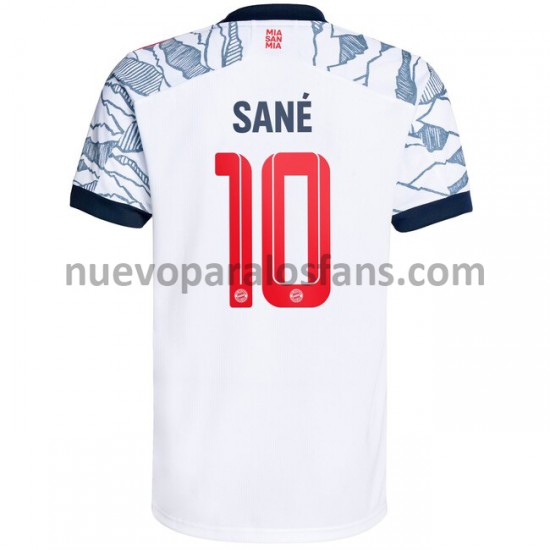 Camiseta de Fútbol Bayern de Múnich Leroy Sane 10 Tercera 2021-2022 Manga Corta