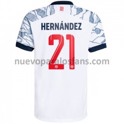 Camiseta de Fútbol Bayern de Múnich Lucas Hernandez 21 Tercera 2021-2022 Manga Corta