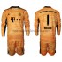 Camiseta de Fútbol Bayern de Múnich Manuel Neuer 1 Portero Niño Casa 2021-2022 Manga Larga