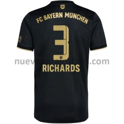 Camiseta de Fútbol Bayern de Múnich Omar Richards 3 Exterior 2021-2022 Manga Corta