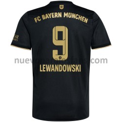 Camiseta de Fútbol Bayern de Múnich Robert Lewandowski 9 Exterior 2021-2022 Manga Corta