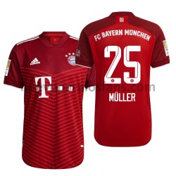 Camiseta de Fútbol Bayern de Múnich Thomas Muller 25 Casa 2021-2022 Manga Corta