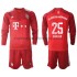 Camiseta de Fútbol Bayern de Múnich Thomas Muller 25 Niño Casa 2021-2022 Manga Larga