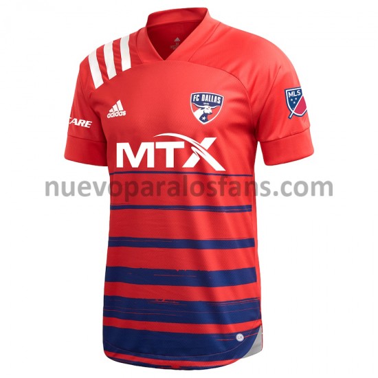 Camiseta de Fútbol FC Dallas Casa 2021 Manga Corta
