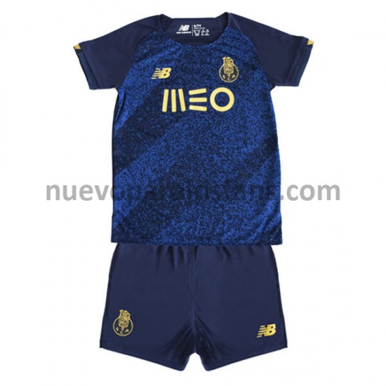 Camiseta de Fútbol FC Porto Niño Exterior 2021-2022 Manga Corta