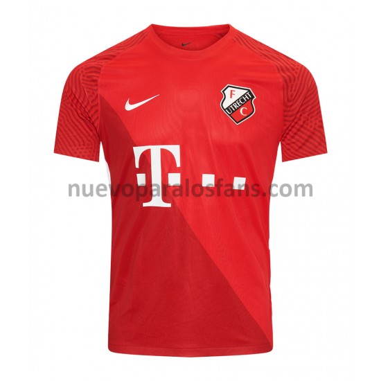 Camiseta de Fútbol FC Utrecht Casa 2021-2022 Manga Corta
