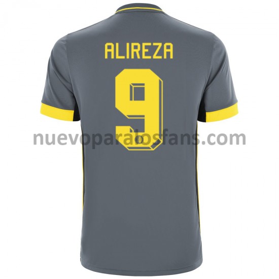 Camiseta de Fútbol Feyenoord Rotterdam Alireza Jahanbakhsh 9 Exterior 2021-2022 Manga Corta