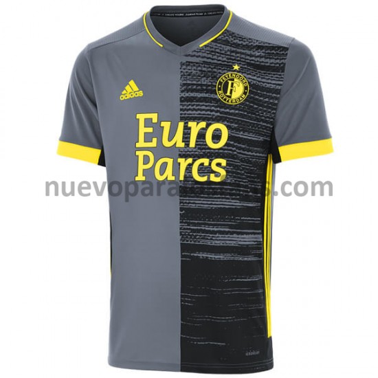 Camiseta de Fútbol Feyenoord Rotterdam Exterior 2021-2022 Manga Corta