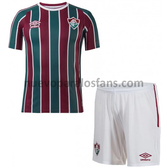 Camiseta de Fútbol Fluminense Niño Casa 2021-2022 Manga Corta
