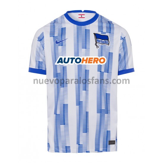 Camiseta de Fútbol Hertha BSC Casa 2021-2022 Manga Corta
