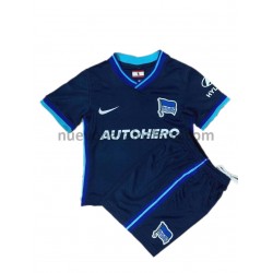 Camiseta de Fútbol Hertha BSC Niño Exterior 2021-2022 Manga Corta