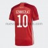 Camiseta de Fútbol Hungría Dominik Szoboszlai 10 Casa Euro 2020 Manga Corta