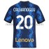 Camiseta de Fútbol Inter Milan Hakan Calhanoglu 20 Casa 2021-2022 Manga Corta