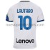 Camiseta de Fútbol Inter Milan Lautaro Martinez 10 Exterior 2021-2022 Manga Corta