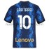 Camiseta de Fútbol Inter Milan Lautaro Martinez 10 Casa 2021-2022 Manga Corta