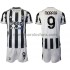 Camiseta de Fútbol Juventus Alvaro Morata 9 Niño Casa 2021-2022 Manga Corta