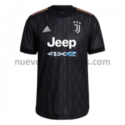 Camiseta de Fútbol Juventus Exterior 2021-2022 Manga Corta