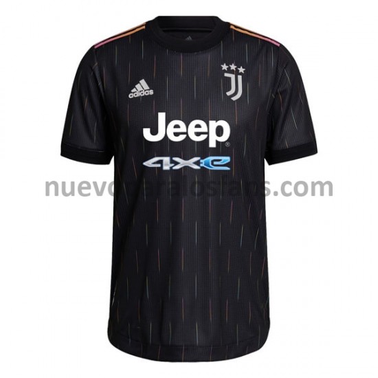 Camiseta de Fútbol Juventus Exterior 2021-2022 Manga Corta