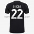 Camiseta de Fútbol Juventus Federico Chiesa 22 Exterior 2021-2022 Manga Corta