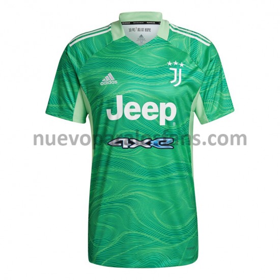 Camiseta de Fútbol Juventus Portero Casa 2021-2022 Manga Corta