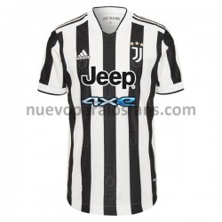 Camiseta de Fútbol Juventus Casa 2021-2022 Manga Corta