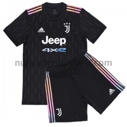 Camiseta de Fútbol Juventus Niño Exterior 2021-2022 Manga Corta