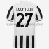Camiseta de Fútbol Juventus Manuel Locatelli 27 Casa 2021-2022 Manga Corta