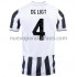 Camiseta de Fútbol Juventus Matthijs de Ligt 4 Casa 2021-2022 Manga Corta