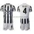 Camiseta de Fútbol Juventus Matthijs de Ligt 4 Niño Casa 2021-2022 Manga Corta