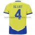 Camiseta de Fútbol Juventus Matthijs de Ligt 4 Tercera 2021-2022 Manga Corta