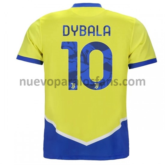 Camiseta de Fútbol Juventus Paulo Dybala 10 Tercera 2021-2022 Manga Corta