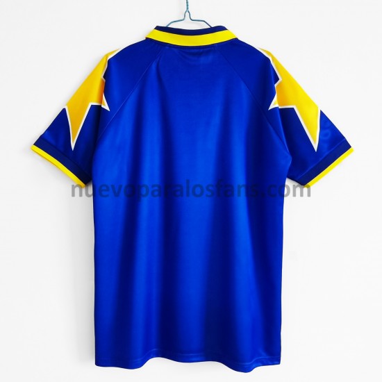Camiseta de Fútbol Juventus Retro Exterior 1995-1996 Manga Corta