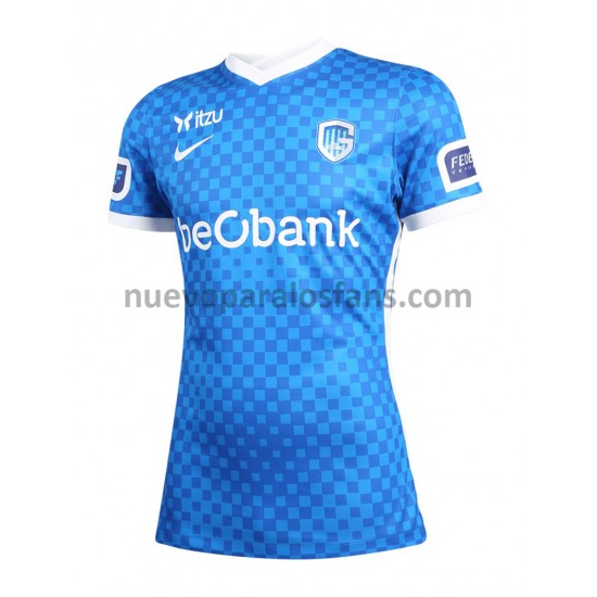 Camiseta de Fútbol KRC Genk Casa 2021-2022 Manga Corta