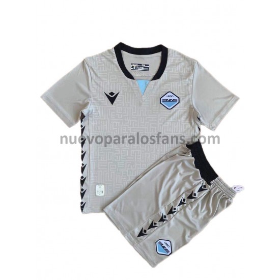 Camiseta de Fútbol SS Lazio Portero Niño Casa 2021-2022 Manga Corta