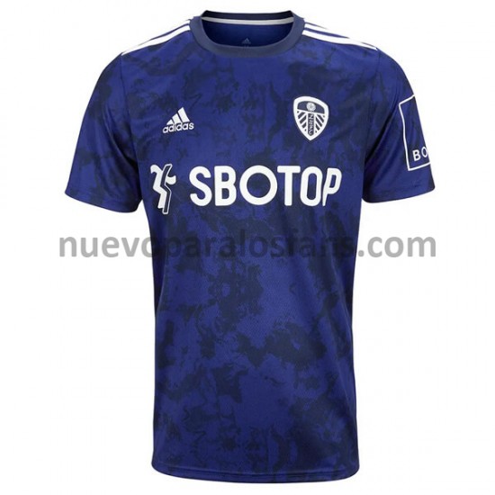 Camiseta de Fútbol Leeds United Exterior 2021-2022 Manga Corta