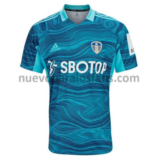 Camiseta de Fútbol Leeds United Portero Casa 2021-2022 Manga Corta