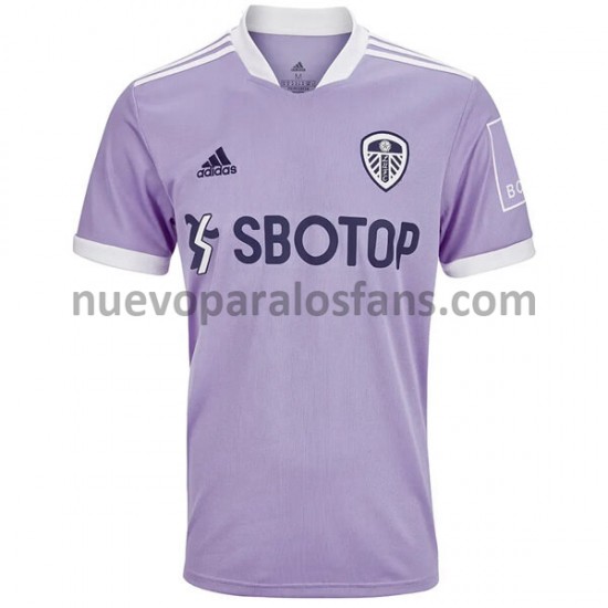 Camiseta de Fútbol Leeds United Tercera 2021-2022 Manga Corta