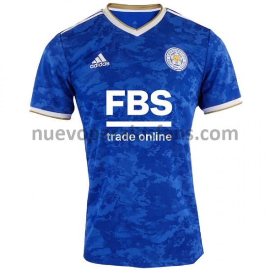 Camiseta de Fútbol Leicester City Casa 2021-2022 Manga Corta
