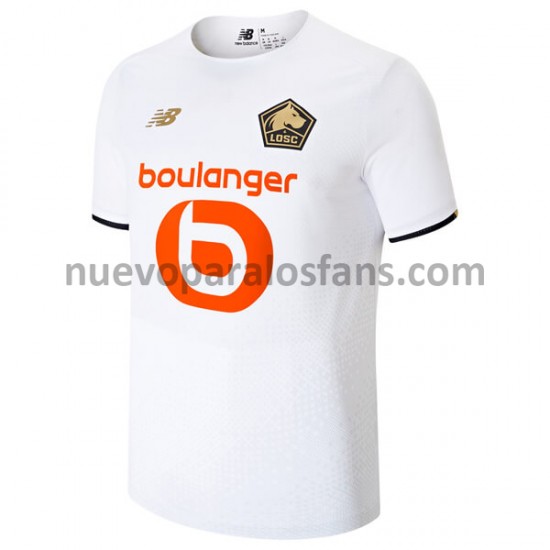 Camiseta de Fútbol LOSC Lille Exterior 2021-2022 Manga Corta