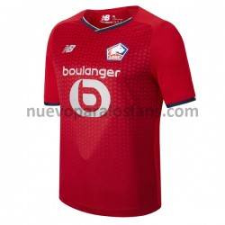 Camiseta de Fútbol LOSC Lille Casa 2021-2022 Manga Corta
