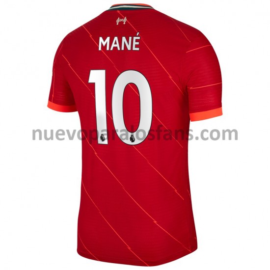 Camiseta de Fútbol Liverpool Sadio Mane 10 Casa 2021-2022 Manga Corta