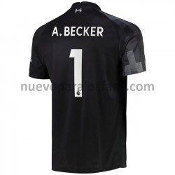 Camiseta de Fútbol Liverpool A.Becker 1 Portero Tercera 2021-2022 Manga Corta