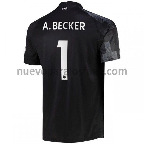 Camiseta de Fútbol Liverpool A.Becker 1 Portero Tercera 2021-2022 Manga Corta