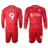 Camiseta de Fútbol Liverpool FIRMINO 9 Niño Casa 2021-2022 Manga Larga