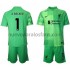 Camiseta de Fútbol Liverpool Portero Alisson Becker 1 Niño Casa 2021-2022 Manga Corta