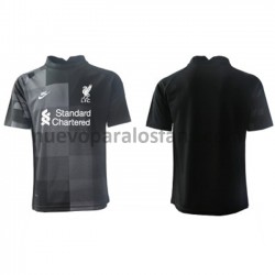 Camiseta de Fútbol Liverpool Portero Tercera 2021-2022 Manga Corta