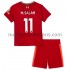 Camiseta de Fútbol Liverpool M.Salah 11 Niño Casa 2021-2022 Manga Corta