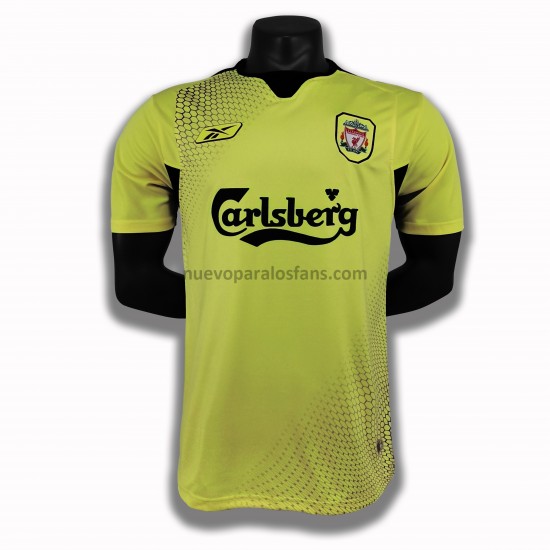 Camiseta de Fútbol Liverpool Retro Exterior 2004-2005 Manga Corta
