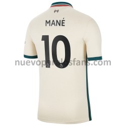 Camiseta de Fútbol Liverpool Sadio Mane 10 Exterior 2021-2022 Manga Corta